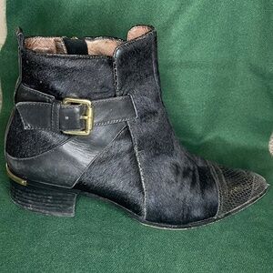 Donald Pliner | DOMA | Calf Hair | Leather Ankle Boot